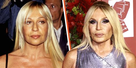 versace cream face|current pictures of donatella versace.